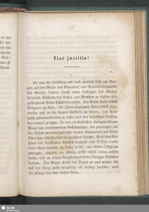 Fiat justitia!
