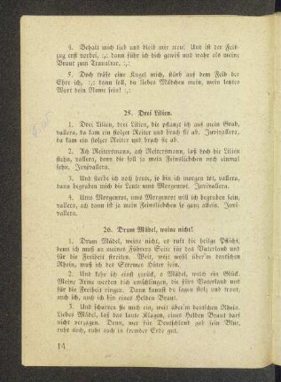 25. Drei Lilien.