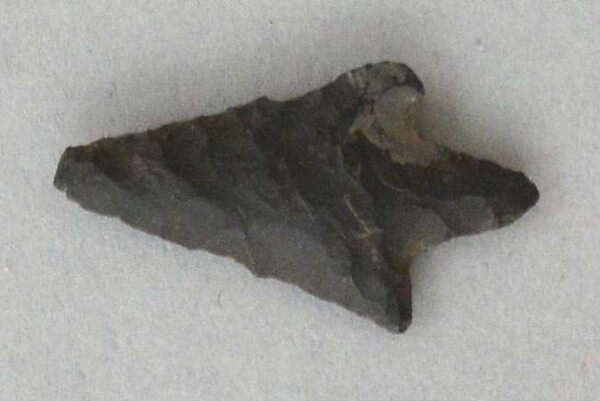 Stone arrowhead