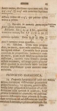 Proportio harmonica.