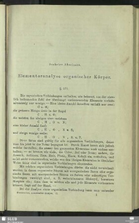 [Erste Abtheilung. Allgemeiner Theil]
