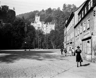 Blick zum Schloss