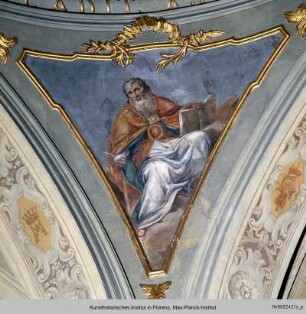 Kuppelausmalung : Die vier Kirchenväter