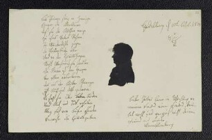 Wilhelm von Blomberg. – Heidelberg, 10.10.1808