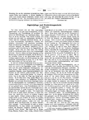 Jugendpflege und Fortbildungsschule : (Schluß)
