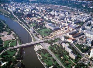 Altstadt von Magdeburg : Blickrichtung Südwesten