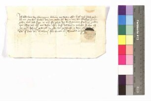Eberhard von Gemmingen: Quittung.