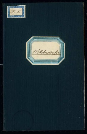Prinzliches Palais Schinkelwettbewerb 1901: Preisaufgabe und Erläuterungsbericht