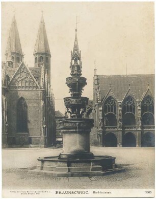 Marktbrunnen (Marienbrunnen), Braunschweig: Ansicht