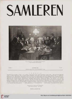 Nr. 10 (Oktober 1929)