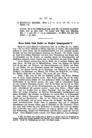 Sven Hedin beim Kaiser im Großen Hauptquartier