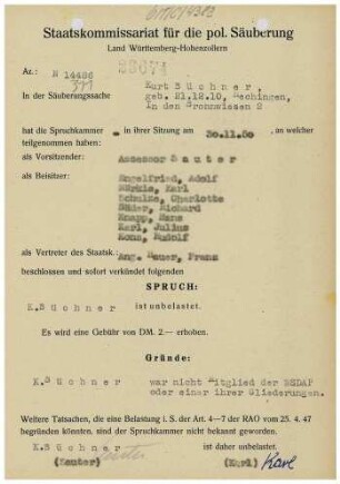 Büchner, Kurt