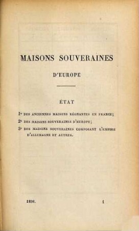 Annuaire de la noblesse de France. 54 = A. 56. 1898