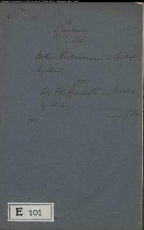 Eickermann zu Bentorf gegen Hofmeister in Brake - Hude
