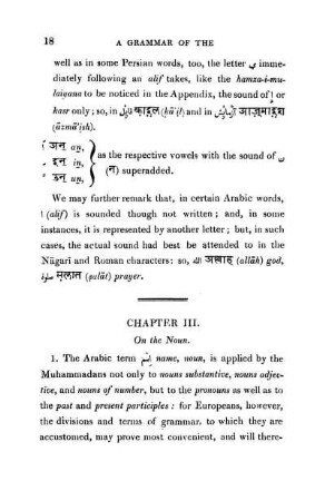 Chapter III. On the Noun.