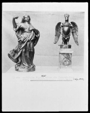 Adler als Wappenhalter