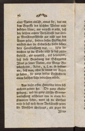 76-87, Aus dieser ersten Hauptidee leiten ...