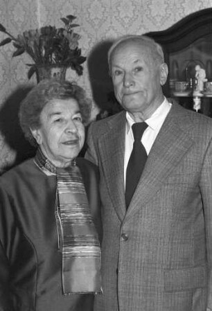 Diamanthochzeit der Eheleute Karl und Elise Herrmann