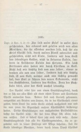 37-48 2 Kor. 3,2-6 (1895)