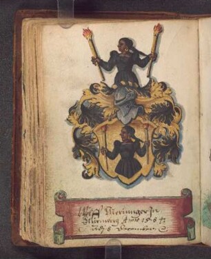 Gouache: Wappen