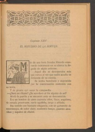 Capítulo XXIV - El misterio de la sortija