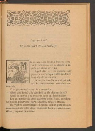 Capítulo XXIV - El misterio de la sortija