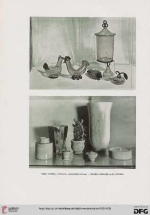 Wiener Porzellan, venezianisches Glas, lombardische Keramik