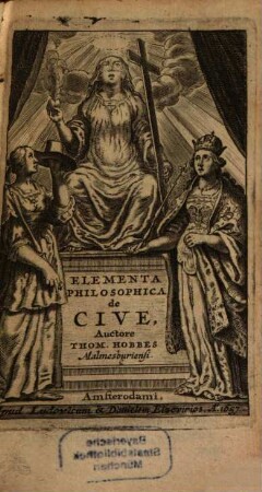 Elementa philosophica de cive