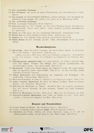 Bronzen und Verschiedenes (Nr. 979-100)