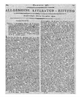 [Schleiermacher, F. D. E.]: Vertraute Briefe über Friedrich Schlegels Lucinde. Lübeck, Leipzig: Bohn 1800