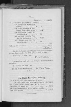 Die Hans Speckter-Stiftung