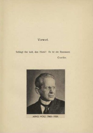 Arno Holz (1863-1929)