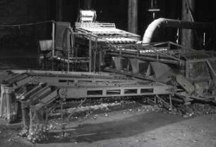Zwiebelputz- und Sortieranlage B 902 des VEB BBG Leipzig (Prüfgerät)