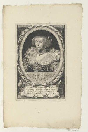 Bildnis der Henrietta Maria von Frankreich