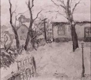 Winterlandschaft beim Hohen Stein