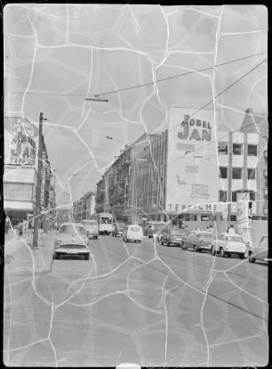Blick entlang der Wilmersdorfer Straße