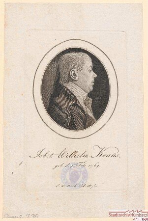 Jobst Wilhelm Kraus; geb. 7. Februar 1769