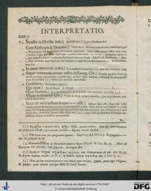 Interpretatio.