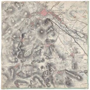 Großenhain, Weßnitz, Rostig, Folbern, Lenz, Göhra, Zschauitz. Blatt 163 aus: Meilenblätter von Sachsen