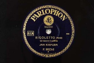 Rigoletto : La donna è mobile / (Verdi)