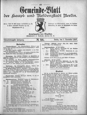 1907,44: No. 44, 3. November 1907