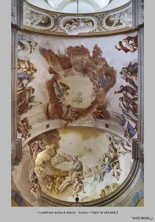 Gottvater zwischen Engeln und Aposteln - Gottvater zwischen Engeln u. Aposteln