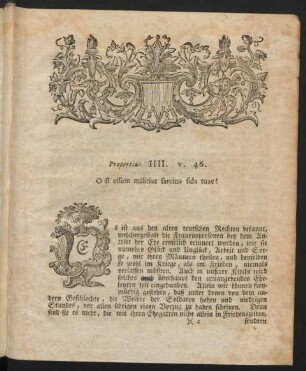 Propertius IIII. v. 46.