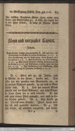 Neun und vierzigstes Capitel