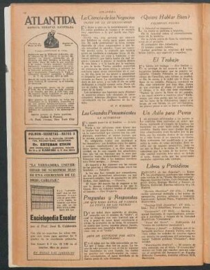 Libros y periódicos