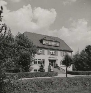 Frauenstein-Nassau. Gemeindeamt. Straßenansicht