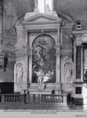 Ehemaliger Altar der Familie Zane (heute Altar des heiligen Joseph)