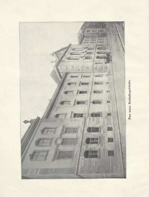 Das neue Anstaltsgebäude