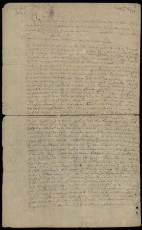 Brief von Johann Martin Weidner an Joachim Just Breithaupt