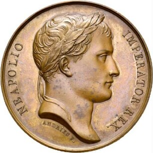 Medaille auf den Aufenthalt Napoleons in Toulouse 1808